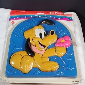 NWT'S Vintage Baby Pluto Puzzle